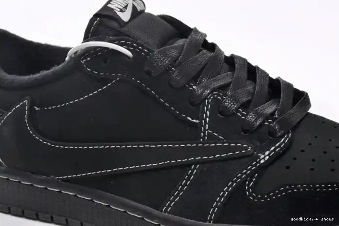 80% Off Sale Air Jordan 1 OG Scott x Phantom Black DM7866-001 Travis Low 0523